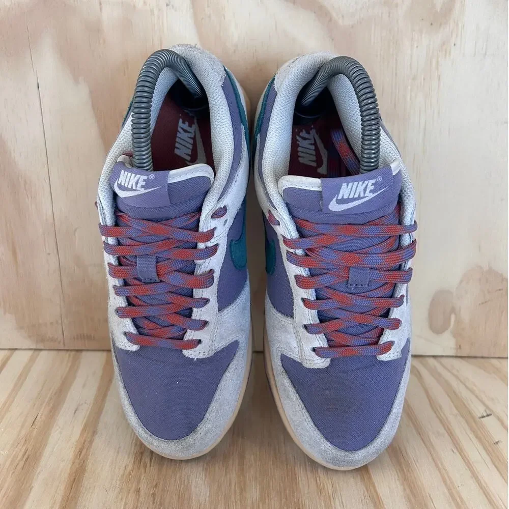 Nike -Dunk Low Break Bicoastal -Sneakers -White/Purple -Women's -6.5- HF5030-030